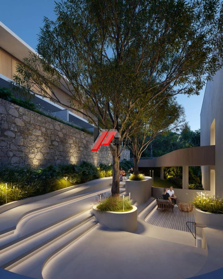 Apartamento para venda sendo 1 suíte mais lavabo com área privativa de 46m2 em Santo Antônio de Lisboa