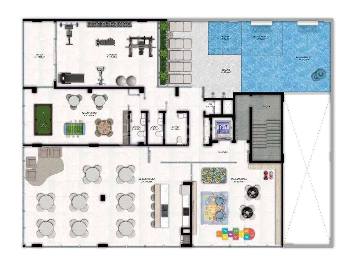 Apartamento, 1 quarto, 49 m² - Foto 20