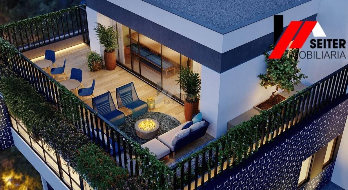 Studio com terraço a venda no centro de Florianópolis