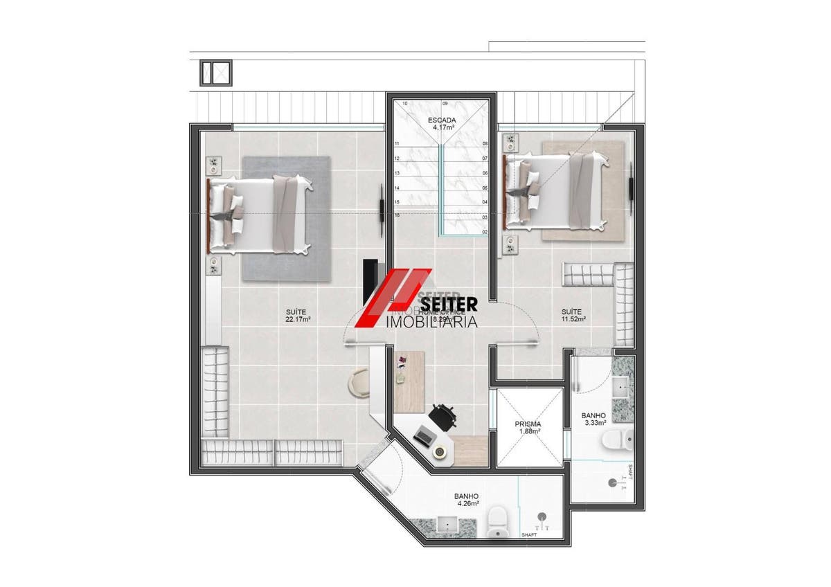 Apartamento Tipo Studio a Venda Proximo da Ufsc