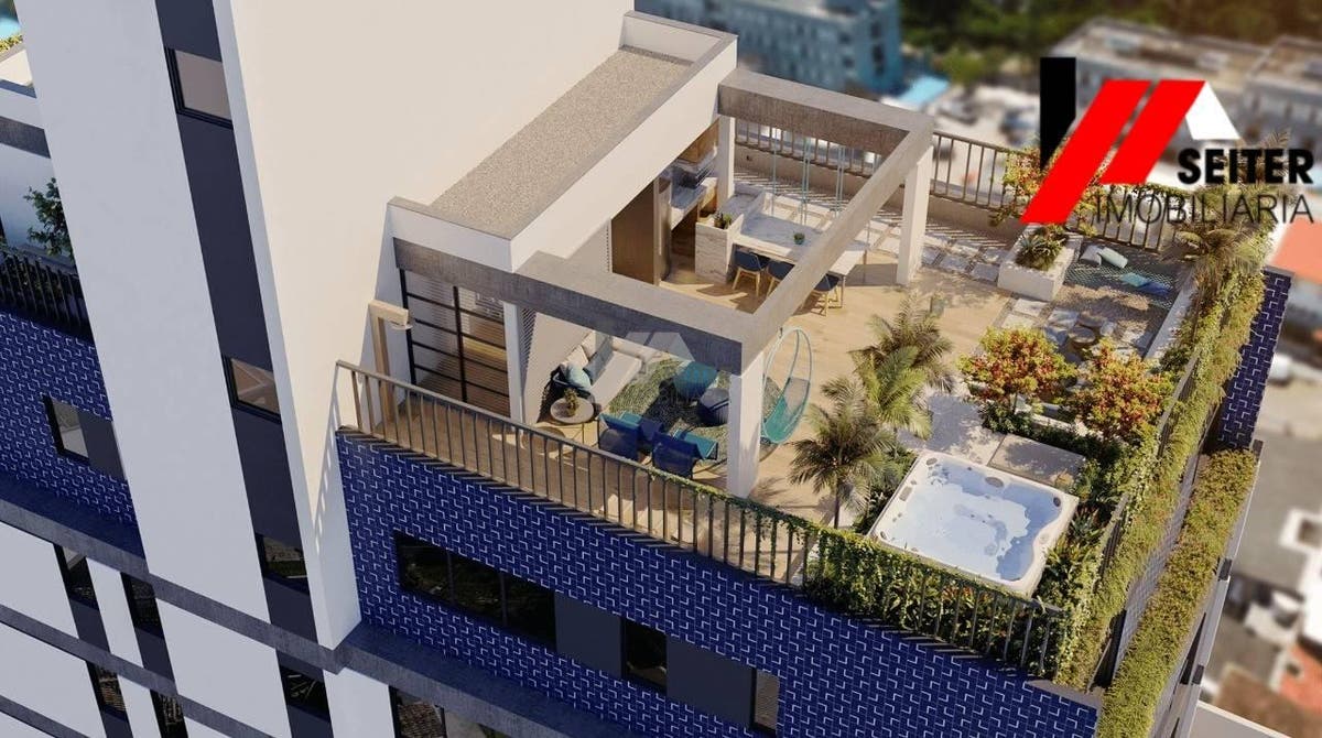 Studio com terraço a venda no centro de Florianópolis