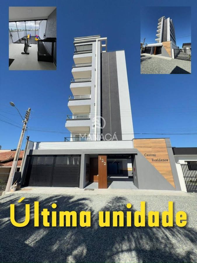 Apartamento 1 suíte + 2 quartos na Praia Central de Barra Velha