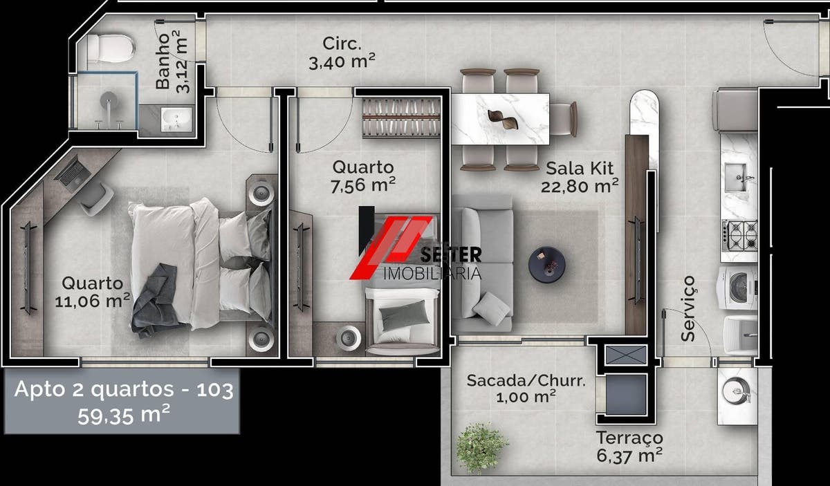 Apartamento a Venda na Carvoeira Próximo a Ufsc