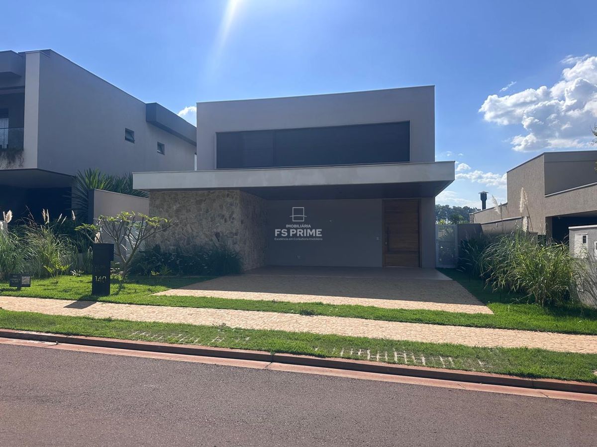 Casa sobrado de 404m² com 04 quartos à venda em condomínio, Alphaville-Ribeirão Preto-Sp