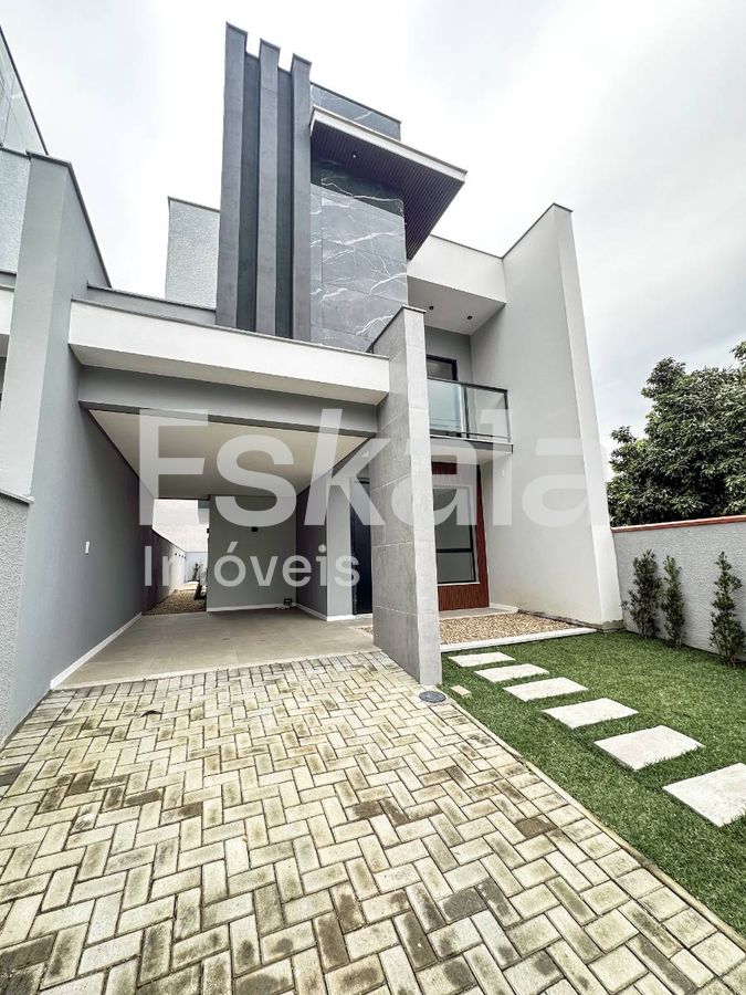 Casa geminada com 02 dormitórios + 01 suíte com close são luís - jaraguá do sul