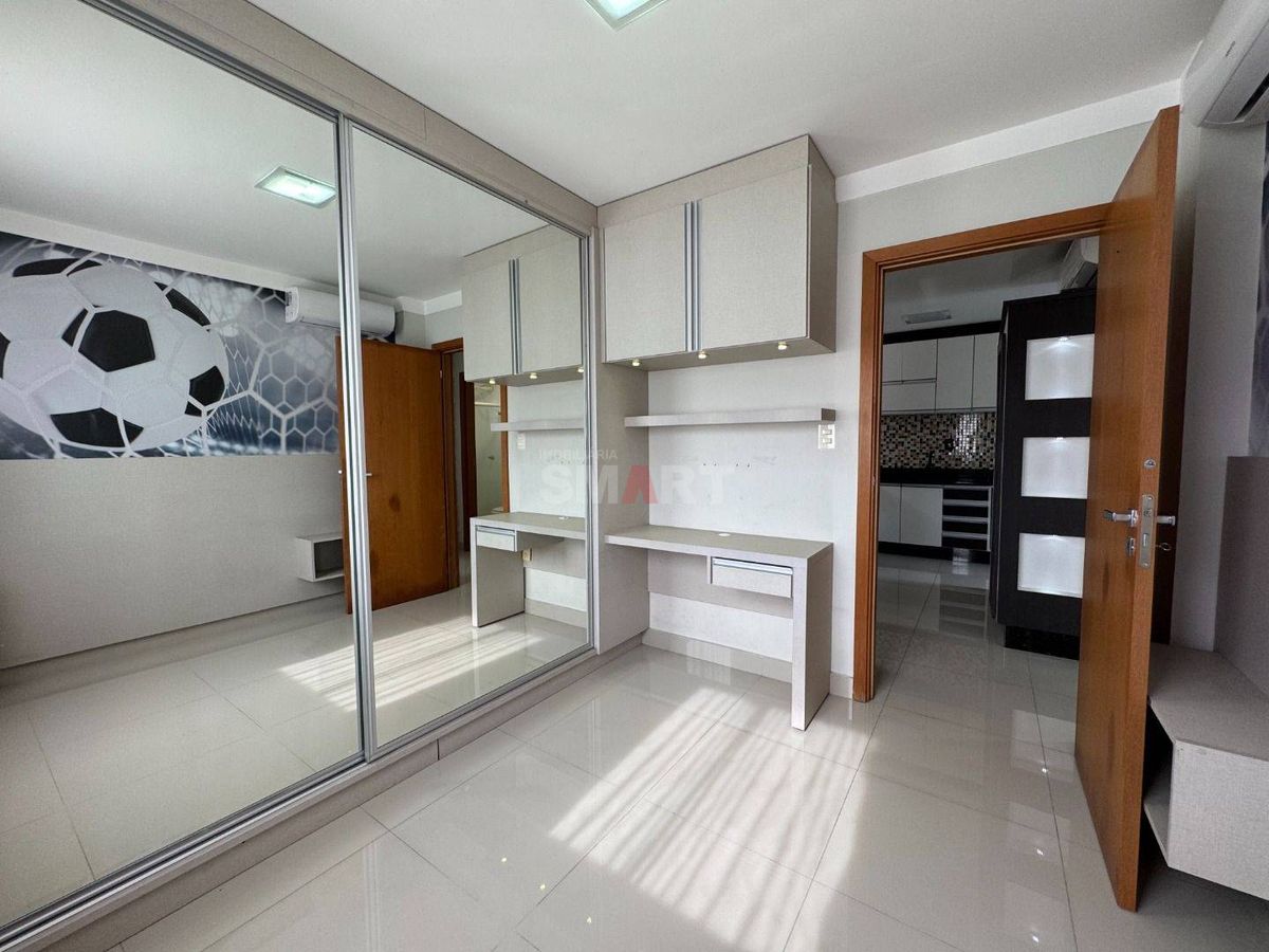 Apartamento com 1 Suíte +1 Quarto Mobiliado no Centro