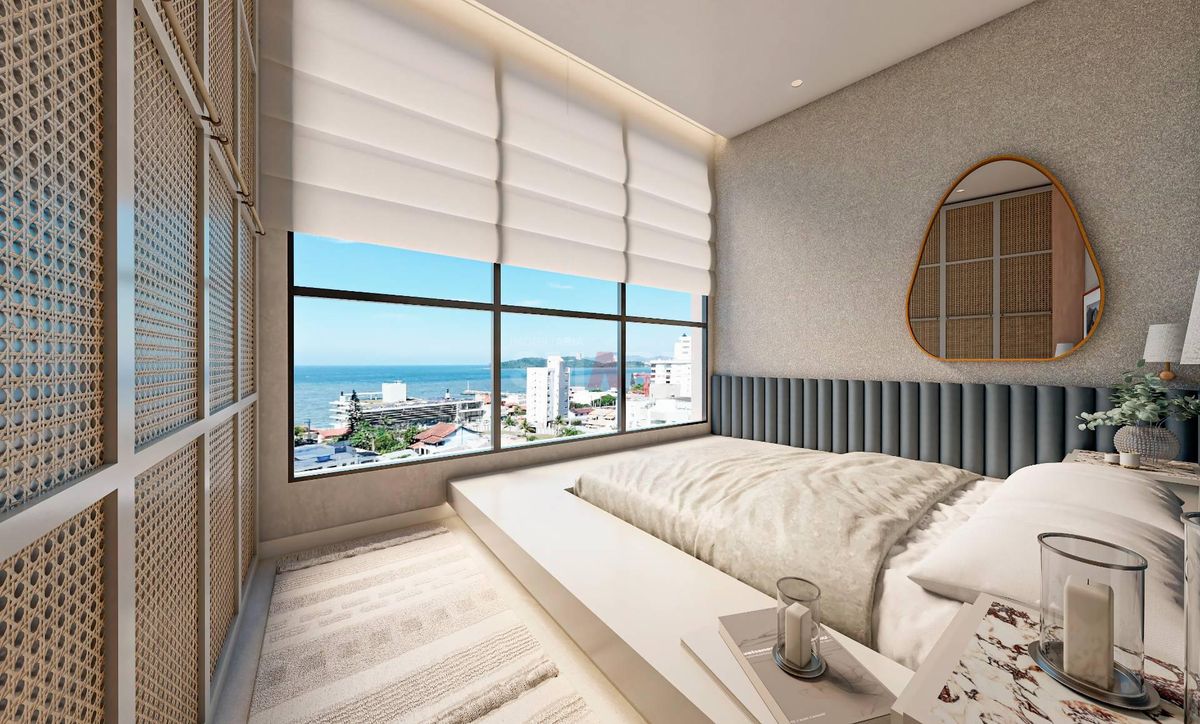 Sky Rooftop - Baln. Piçarras Centro - Suíte + 02 Dormitórios e 02 Suítes