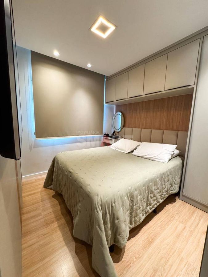 Apartamento Semimobiliado com 1 Suíte e 1 Quarto no Bairro Nova Brasília