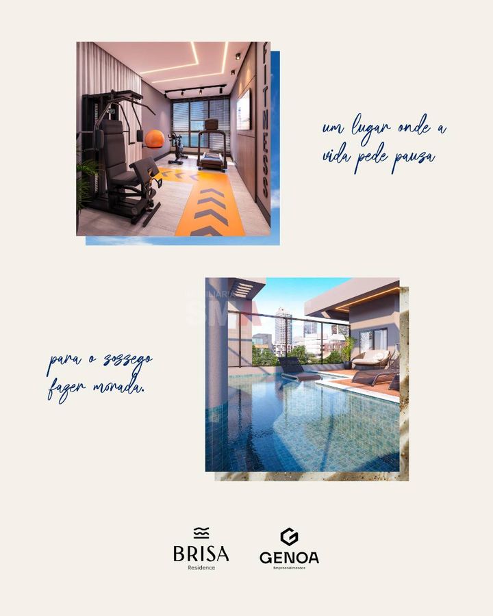 Brisa Residence - Tabuleiro Barra Velha - Suíte + 02 Dormitórios e 02 Suítes