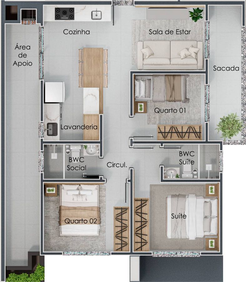 Residencial wave