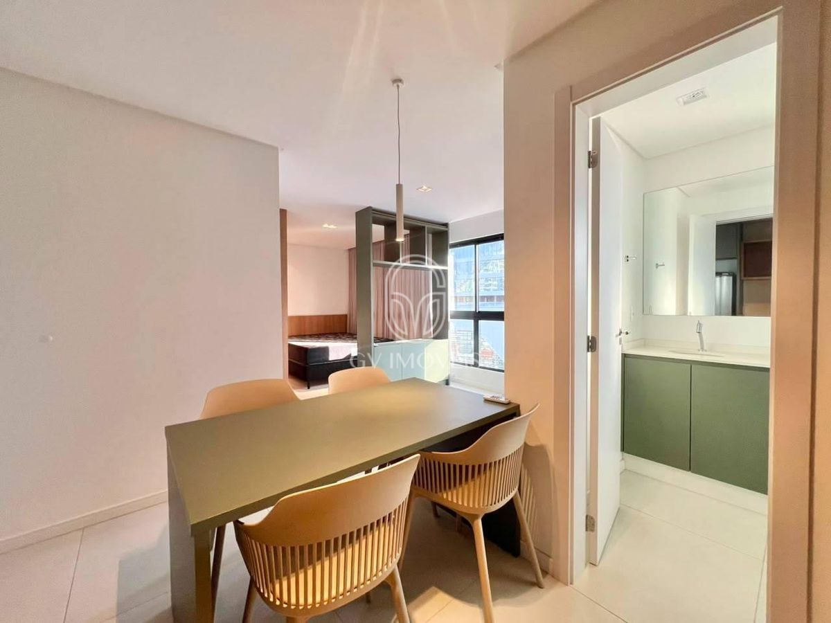 Apartamento Loft mobiliado para locação, 1 quarto, 1 vaga de garagem, bairro Centro, Itajaí-SC - Flat/Loft/Estúdio em Centro, Itajaí - para locação - Gv gestao de imoveis LTDA