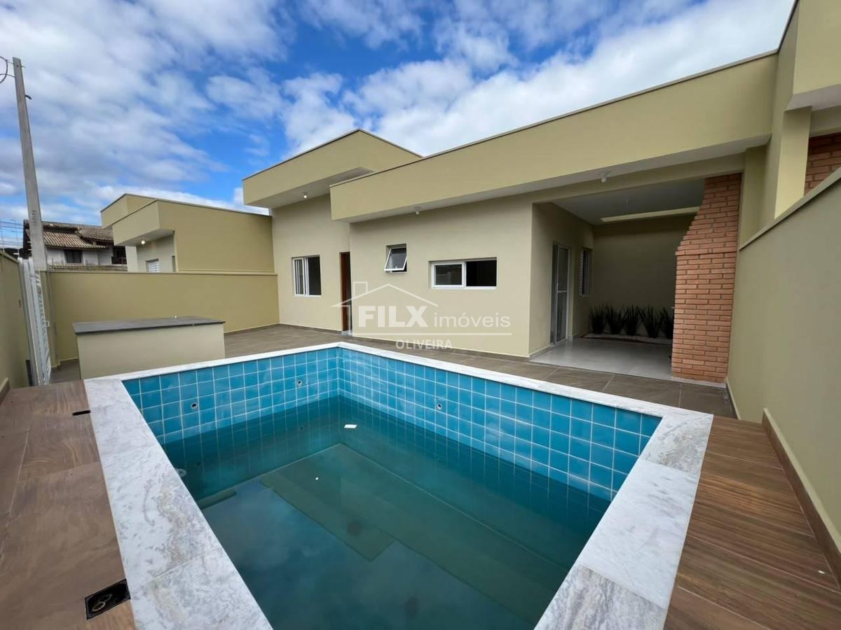 Arquitetura moderna com piscina