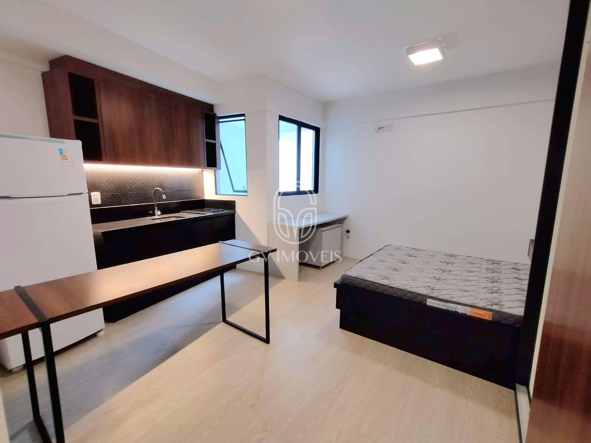 Apartamento Loft mobiliado para locação, 1 quarto, 1 vaga de garagem (MOTO), Bairro Centro, Itajaí-SC - Apartamento em Centro, Itajaí - para locação - Gv gestao de imoveis LTDA