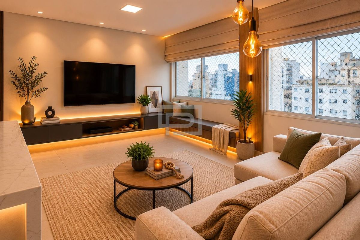 Apartamento com 3 quartos, Lourdes - Belo Horizonte - Apartamento em Lourdes, Belo Horizonte - à venda - PORCARO NEGOCIOS IMOBILIARIOS S/A