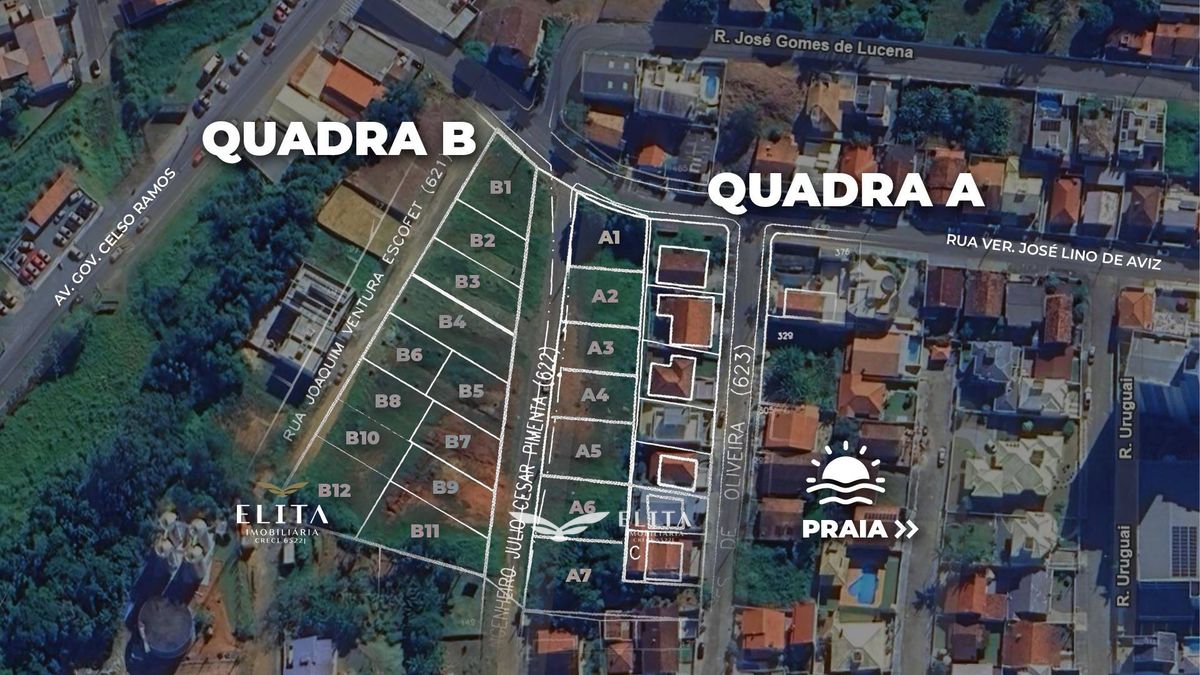 Residencial › Lote/Terreno para Venda, bairro Centro, em Barra Velha/SC Cód.: 546