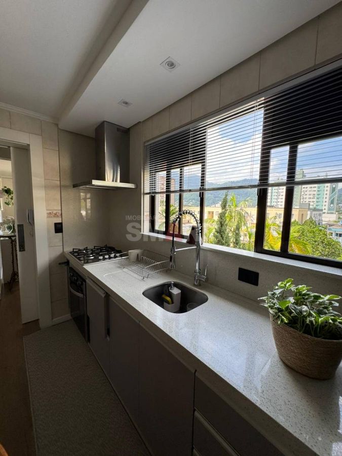Apartamento com 1 Suite e 1 Quarto no Centro de Jaraguá do Sul