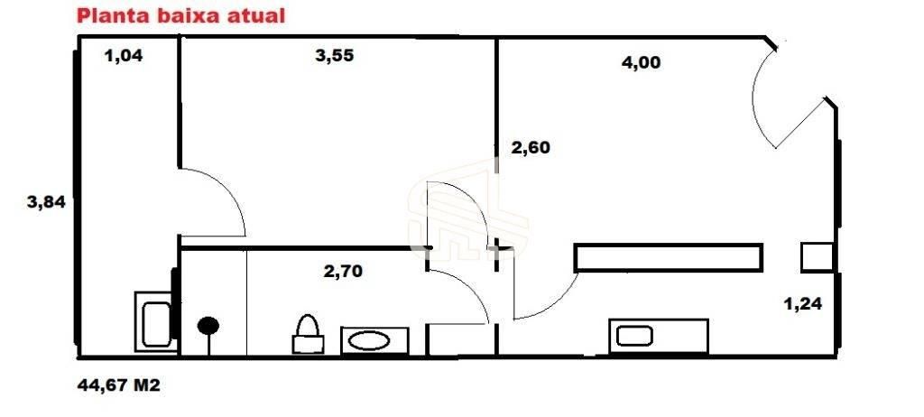 Apartamento, 1 quarto, 44 m² - Foto 3