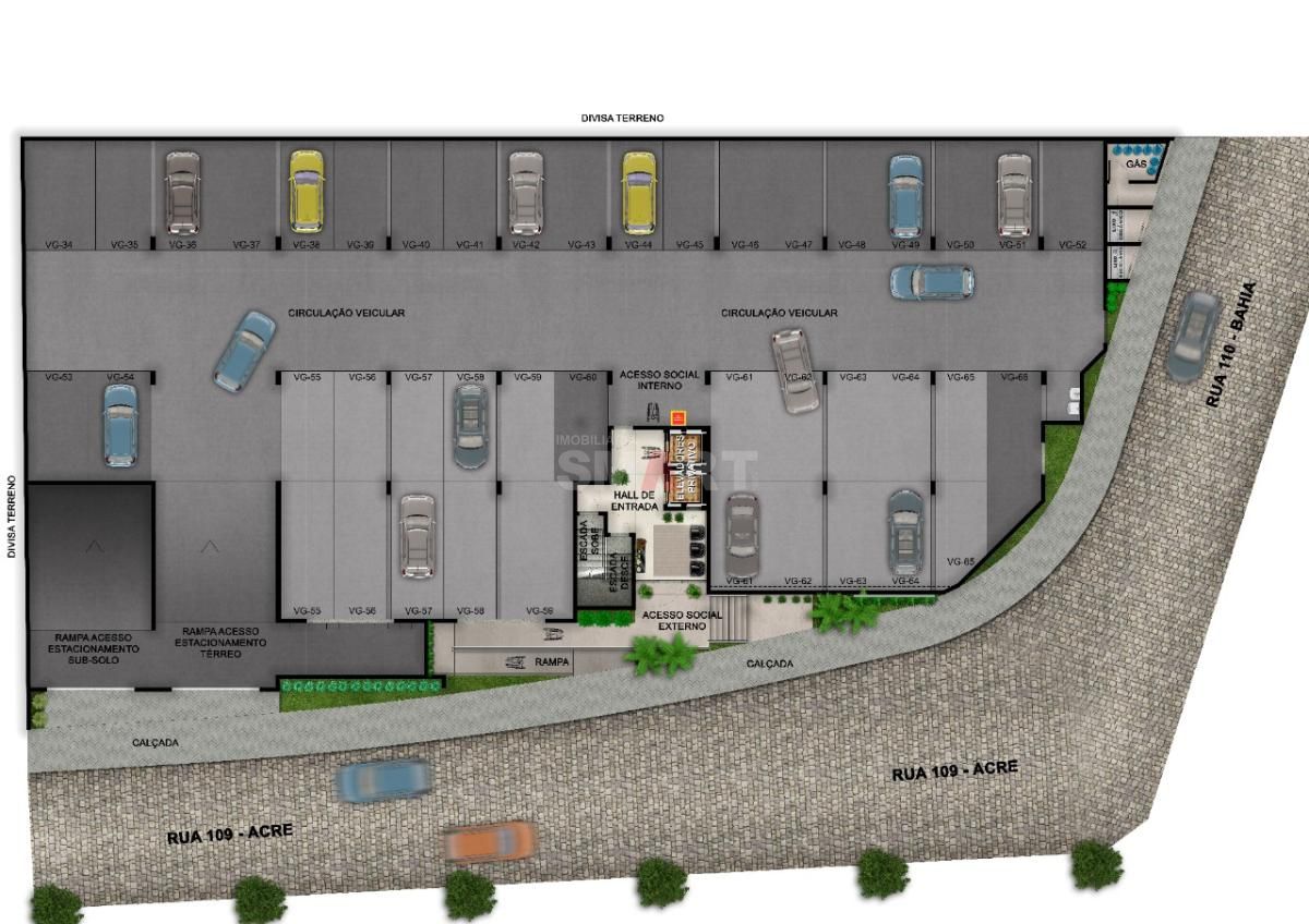 Apartamento no Jaraguá Esquerdo Residencial São Tomás