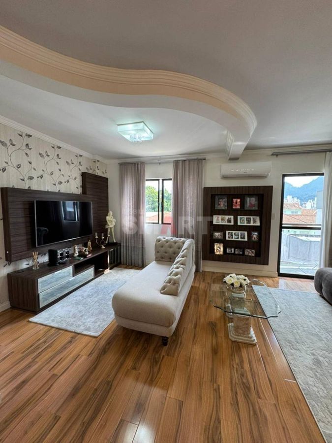 Apartamento com 1 Suite e 1 Quarto no Centro de Jaraguá do Sul