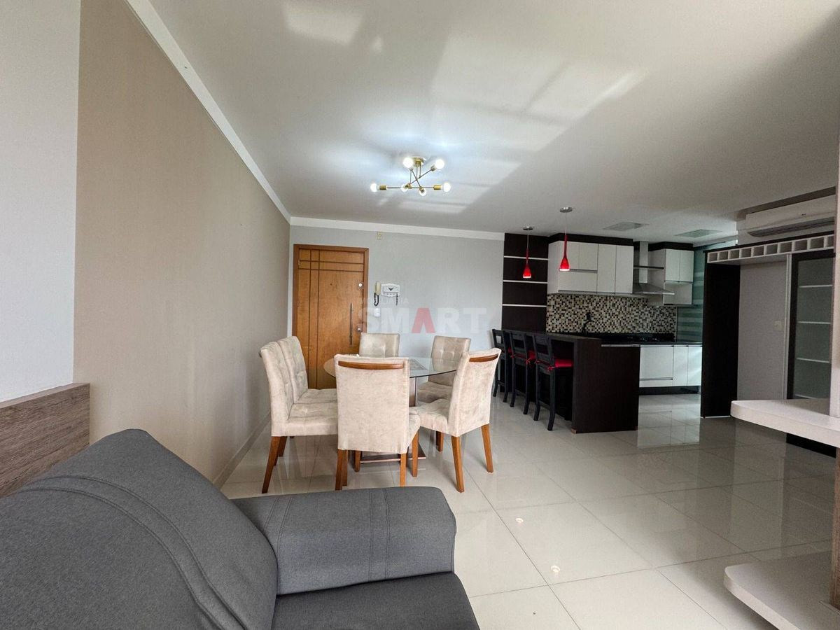 Apartamento com 1 Suíte +1 Quarto Mobiliado no Centro
