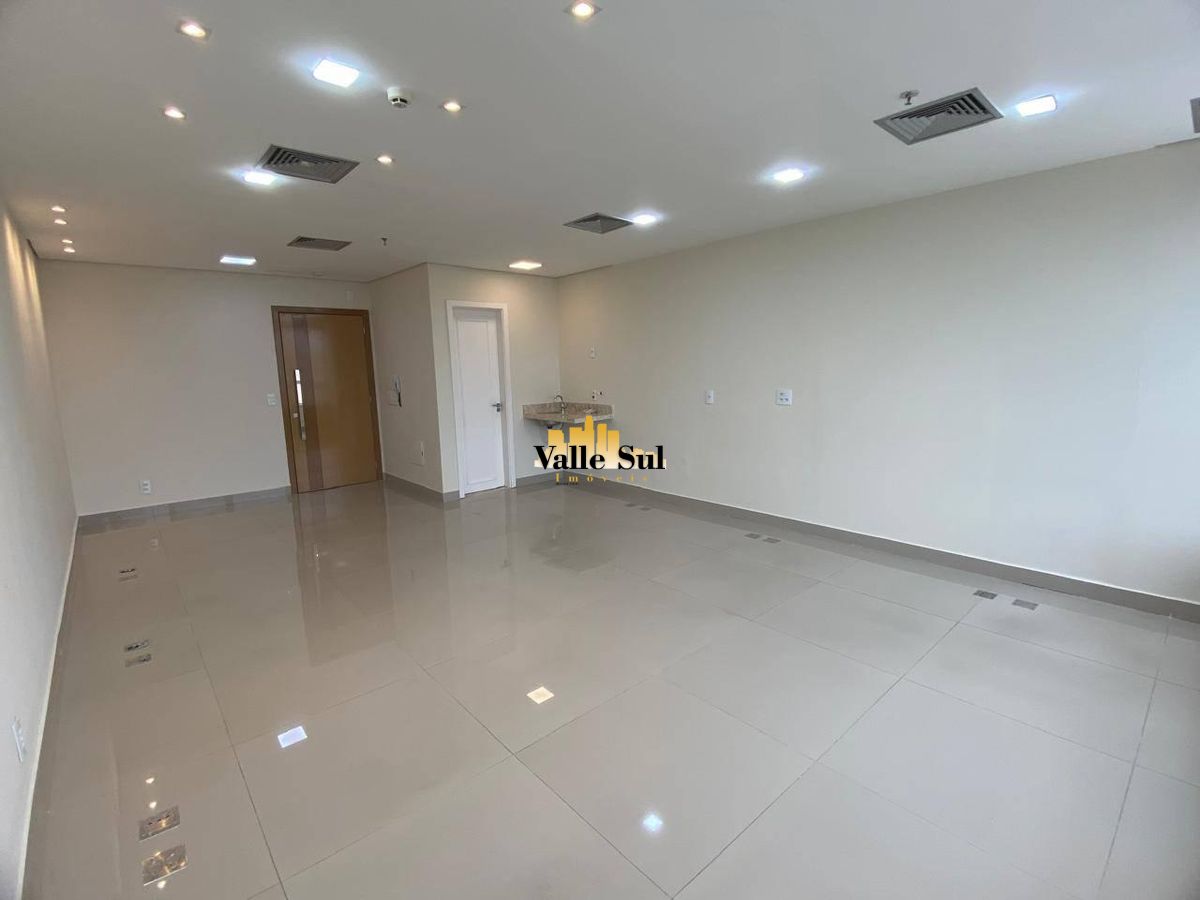 Sala Comercial 40m² Navarro Building | Pronta p/ Uso, Ar Central, Copa - Av. José Munia - Salas Comerciais em Vila São José, São José do Rio Preto - para locação - Imobiliária valle sul ltda