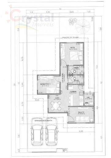 Casa com 1 quarto, Jardim Paraíso - Avaré. Foto 2