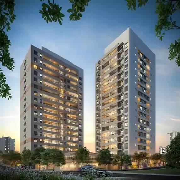 Viccino construtora tarjab construção 60 metros 02 dormitóri
