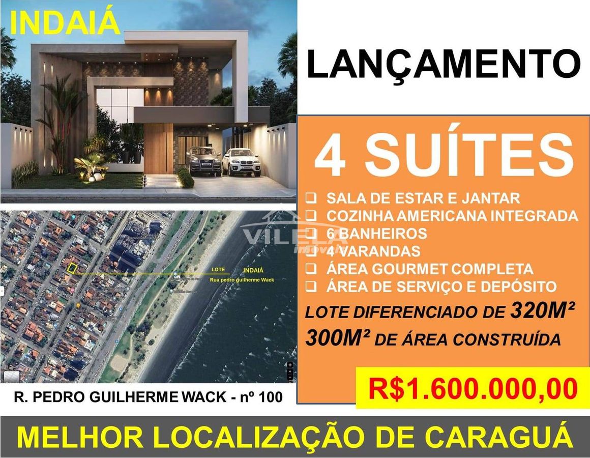 Sobrado na planta-indaiá-caraguatatuba-sp