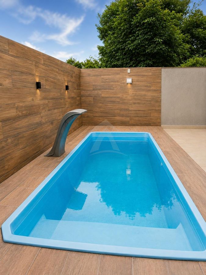 Casa mobiliada, 3 quartos,sendo1 suite com piscina, itapema do norte