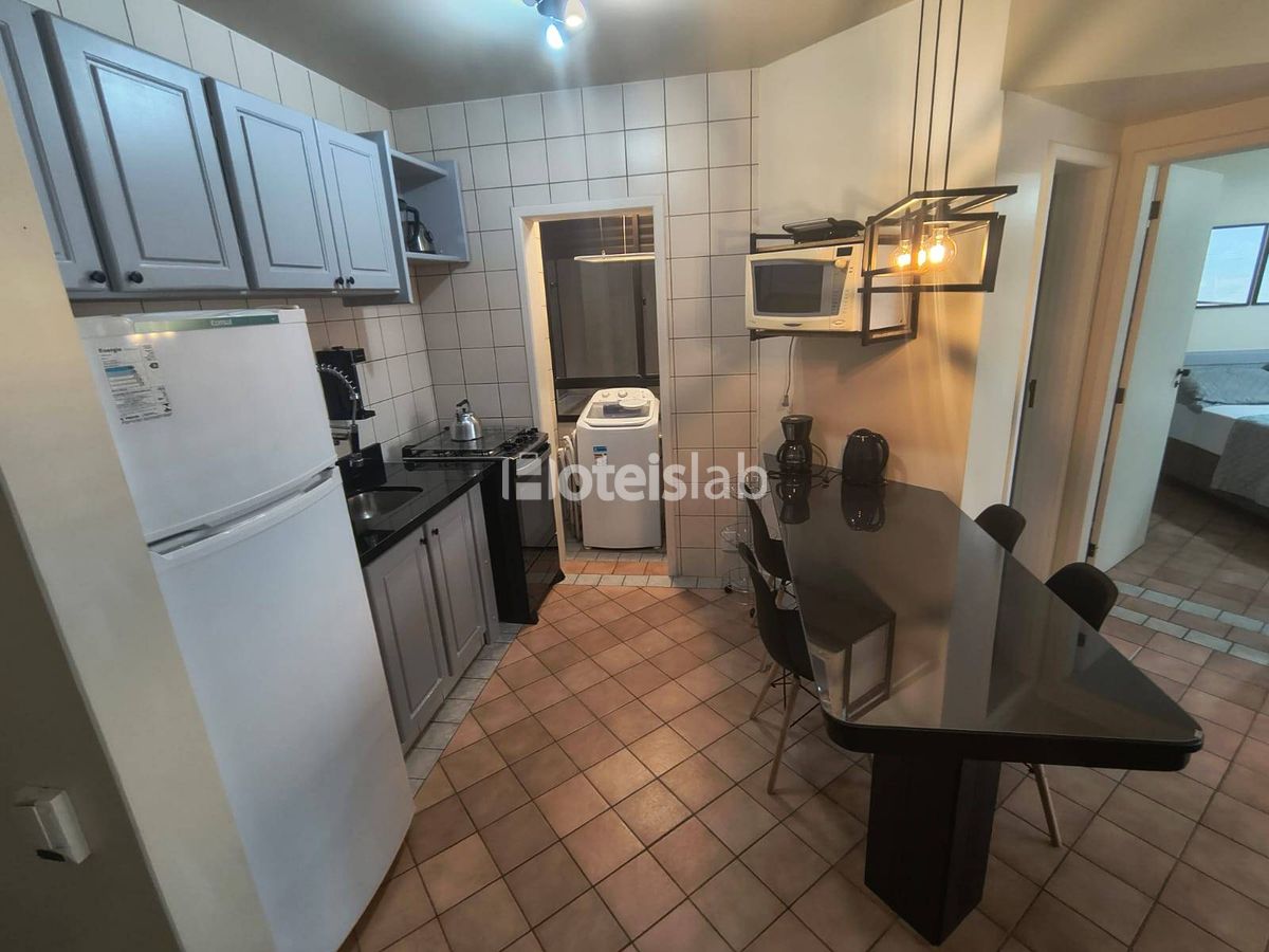 Lindo apartamento de 1 quarto no condomínio de frente para o mar Merit Plaza