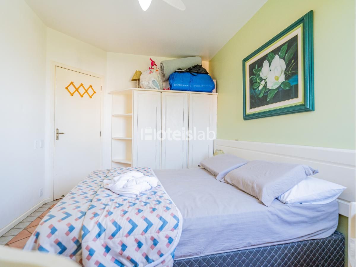 Lindo apartamento com vista lateral para o mar em Canasvieiras