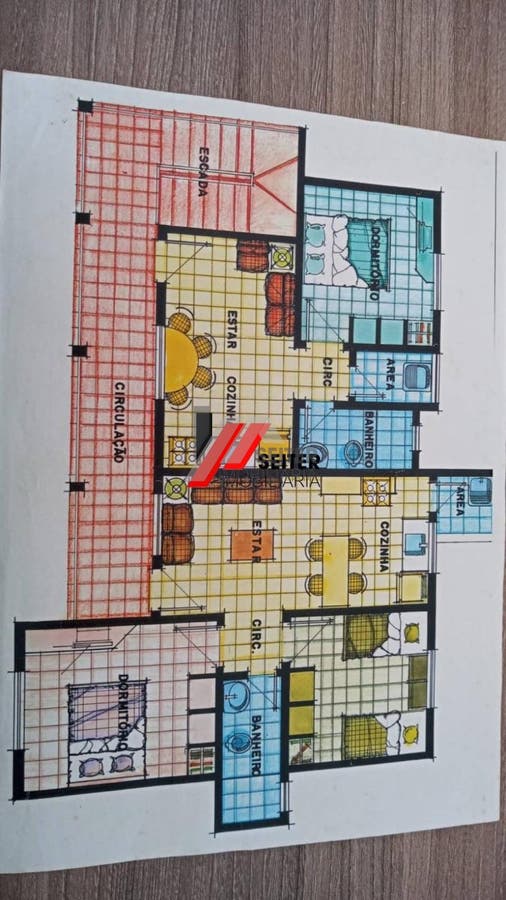 Terreno a venda com 5 apartamentos Cachoeira do bom Jesus Florianopolis