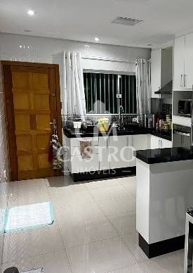 Sobrado 3 Suítes 5 Vagas na Vila Guilhermina, SP - Cozinha Moderna Integrada