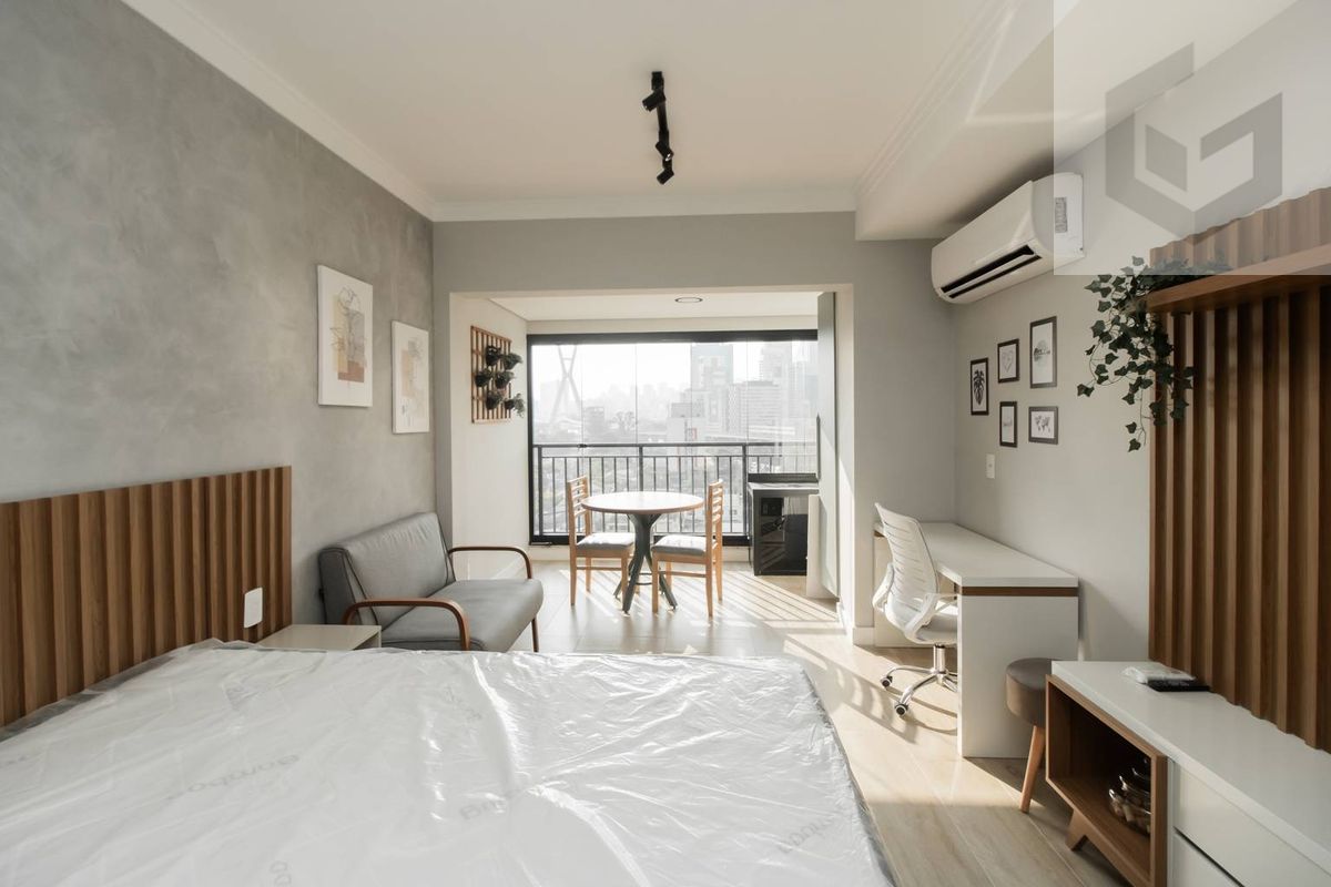 Apartamento com 1 Quarto para Locação, Vila Cordeiro - São Paulo