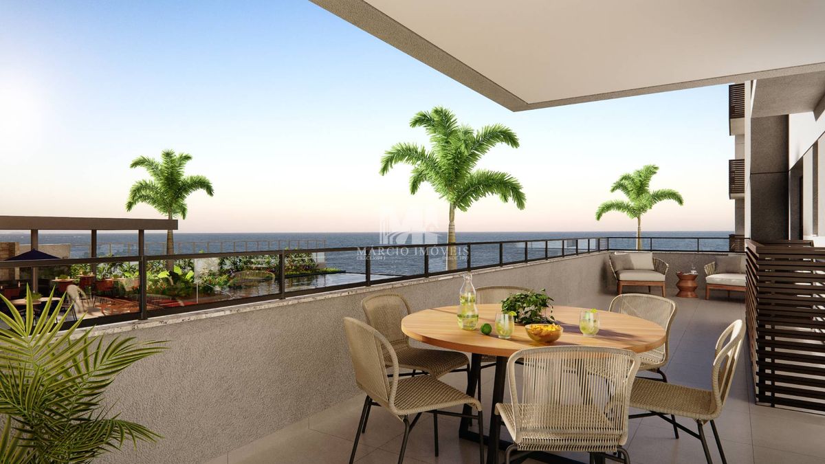 Apartamento 3 Quartos 106m² Tabuleiro Barra Velha com Frente Mar