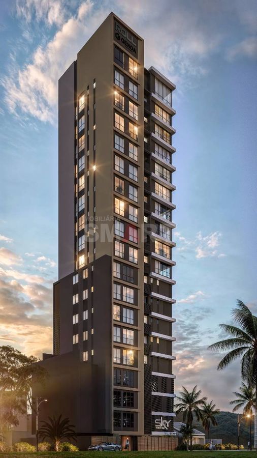 Sky Rooftop - Baln. Piçarras Centro - Suíte + 02 Dormitórios e 02 Suítes