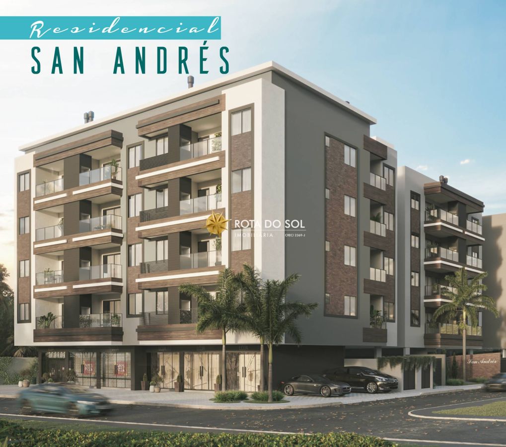 San Andrés Apartamento 2 suítes em construção à venda Praia Bombas Bombinhas SC