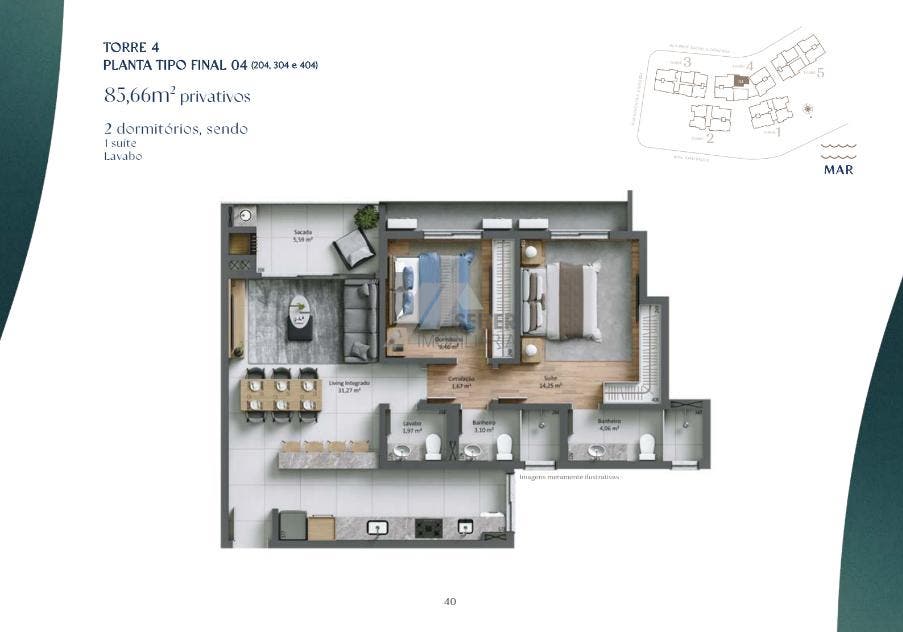 Apartamento a venda villa maggiore