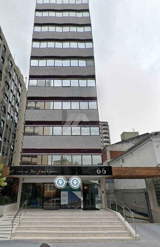 Sala comercial para locação centro de florianópolis rua dom jaime camara - foto 1