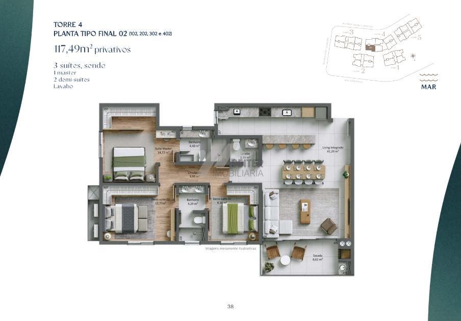 Apartamento a venda villa maggiore