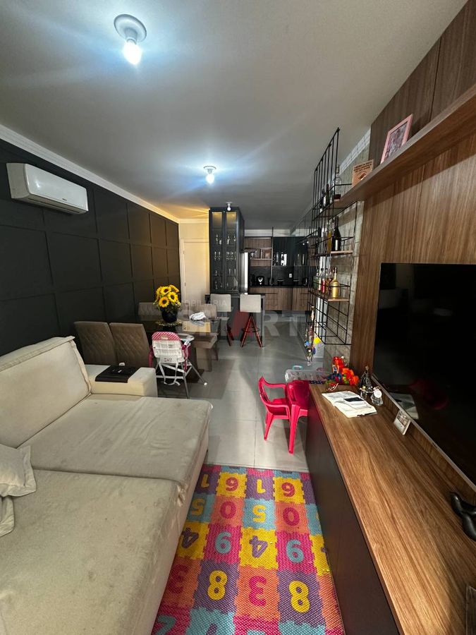 Apartamento com Elevador Semimobiliado Em Região Central com Suíte + 1 Quarto