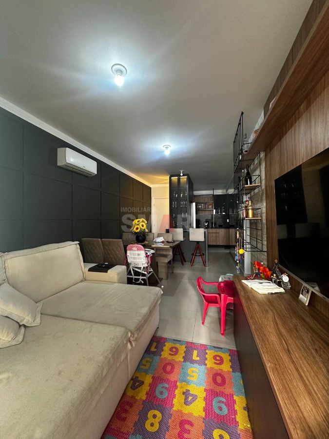 Apartamento com Elevador Semimobiliado Em Região Central com Suíte + 1 Quarto