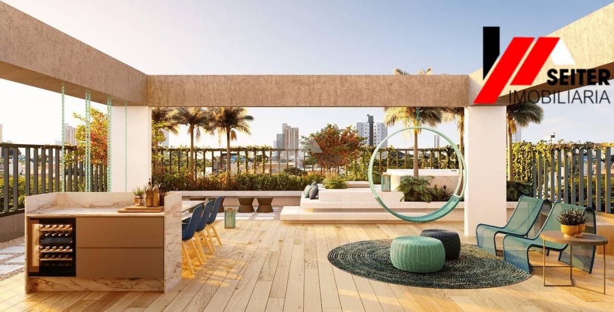 Studio com terraço a venda no centro de Florianópolis