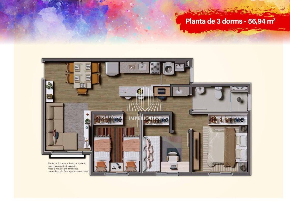 SELETTO - VARGEM GRANDE - Apartamento em Vargem Grande Paulista - à venda - IMPERIO IMOB
