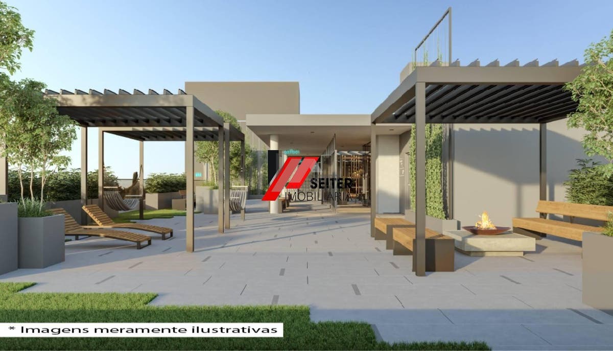 Apartamento tipo Studio a venda próximo da UFSC com mais de 36m2 de área privativa