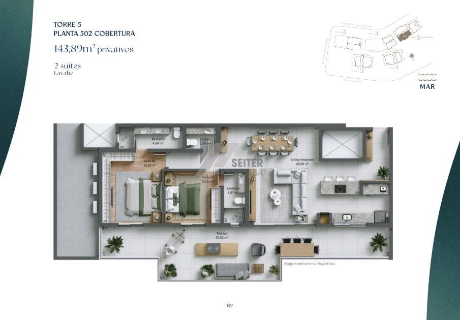 Apartamento a venda villa maggiore