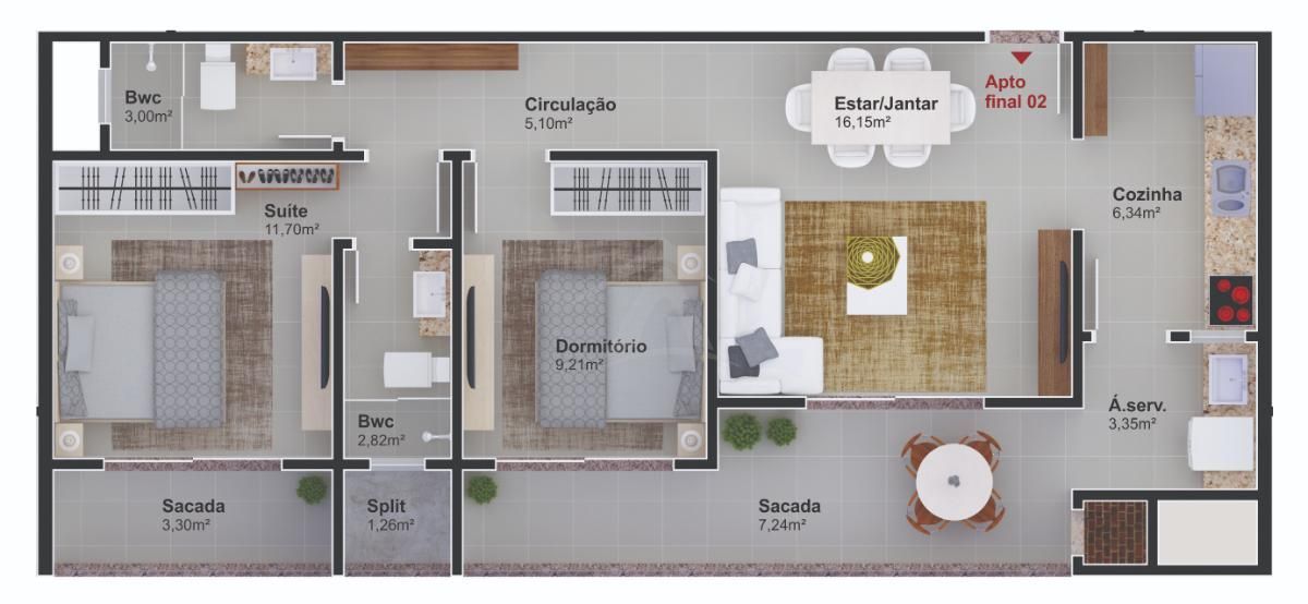 Residencial the gardens