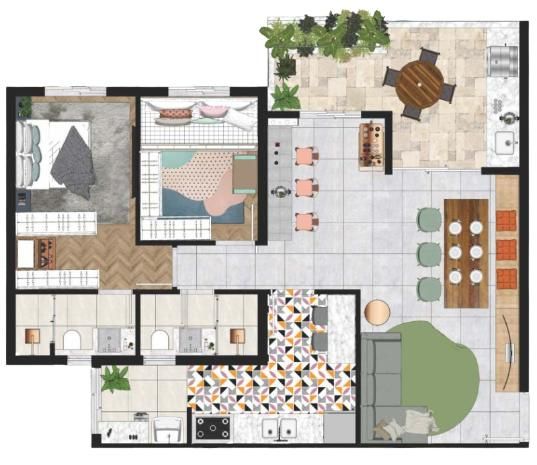 Arken edifício volt construtora vegus pronto 83 metros 03 do