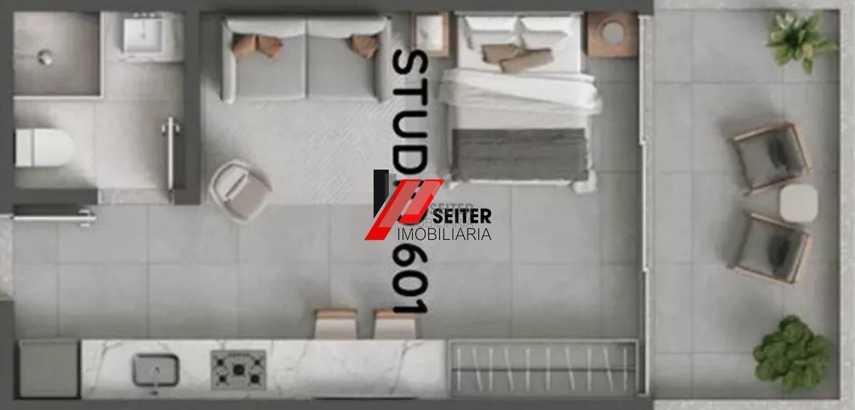 Studio a venda na planta córrego grande florianópolis