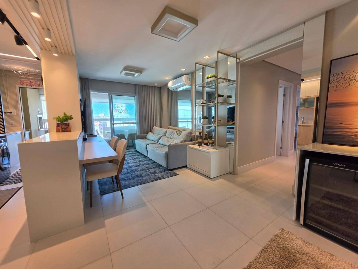 Venice Home Club - Ap mobiliado com 3 dormitórios com vista mar no Itacolomi em Balneário Piçarras - Apartamento em Itacolomi, Balneário Piçarras - à venda - RS Soluções Imobiliárias